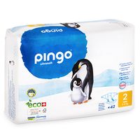 pingo ecological disposable nappies - size 2 mini - pack of 42