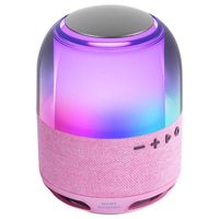 mars gaming ms-flow altavoz portatil bluetooth 53 rgb 15w rosa