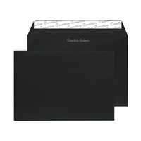 c5 wallet envelope peel and seal 120gsm jet black 250 pack 314