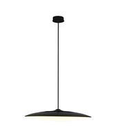 lampara negra con luz neutra o 46 cm slim led 50w