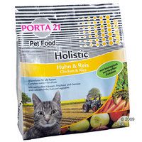 porta 21 holistic cat con pollo y arroz - 9  1 kg gratis
