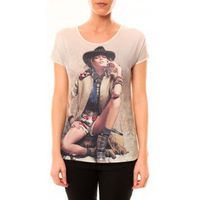 by la vitrine blusa top cowboy 1103 beige para mujer