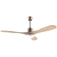 cecotec energysilence aero 5290 golden pro ventilador de techo con luz led y mando 35w dorado