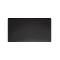 durable desk mat contoured edge 520x650mm black ref 710301 - 710301