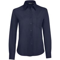 sols camisa executive work-camisa mujer popelin manga larga para mujer