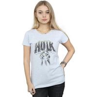 marvel camiseta manga larga bi3794 para mujer