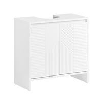 mueble para debajo del lavabo con 2 puertas blanco