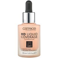 catrice base de maquillaje hd coverage liquid foundation - 20 rose beige para mujer