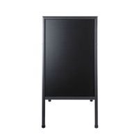 bi-office a-frame chalkboard 600x1200mm black