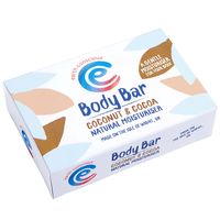 earth conscious coconut  cocoa moisturising body bar - 80g