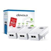 devolo wifi mesh 2 multiroom kit pack de 3 adaptadores powerline