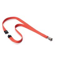 durable lanyard 15mm coral