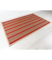 alfombra de sisal mahon rojo 200x300 - cenefa de yute