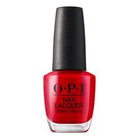 nail lacquer big apple red - 15 ml - opi - esmalte efecto manicura profesional rojo