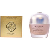 shiseido base de maquillaje future solution lx total radiance foundation 3-golden para mujer