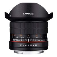 samyang objetivo fisheye 12mm f28 ed as ncs para canon ef