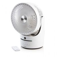 domo ventilador de sobremesa con mando a distancia 45w blanco