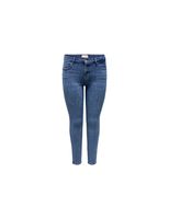 vaqueros only mid skinny push up dark medium blue denim mujer