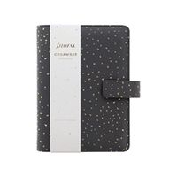 filofax confetti personal organiser charcoal 028722