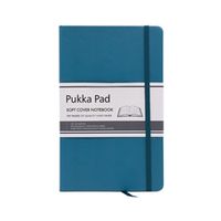 pukka pad signature soft cover notebook a5 215x135mm 192 pages teal