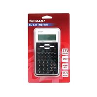 sharp black el-531xh scientific calculator el531thbwh