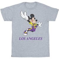 disney camiseta manga larga los angeles para nina