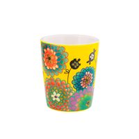 taza expreso  amarillo porcelana  5 x 0 x 6 cm