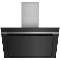 siemens lc87khm60 campana decorativa diseno inclinado 80cm b cristal negro