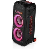 lg xboom xl9t la bestia altavoz inalambrico con funciones dj y karaoke iluminacion led