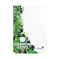 silvine premium carbon zero certified a4 casebound notebook