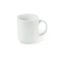 mug x6 porcelena blanco