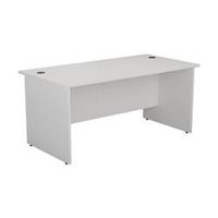 mezzo panel 1800 rectangular panel workstation - white - pan1880recwh