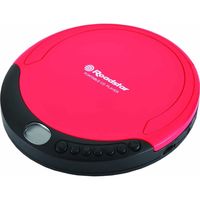 roadstar reproductor de cd portatil rojo