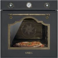 horno multifuncion - smeg sfp750aopz eficiencia a antracita abatible pirolisis