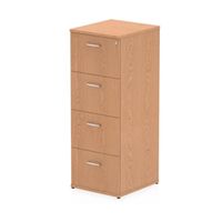 impulse filing cabinet 4 drawer oak - i000782