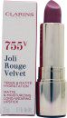 clarins joli rouge velvet lipstick 35g - 755v litchi