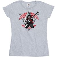 marvel camiseta manga larga love and thunder para mujer