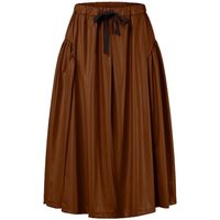 wendy trendy falda skirt 791501 - brown para mujer