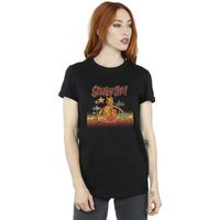 scooby doo camiseta manga larga palm trees para mujer