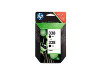 hp 338 - cartucho de tinta original cb331ee negro pack de 2