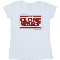 disney camiseta manga larga clone wars para mujer