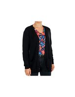 sudadera only onllesly open cardigan negro mujer