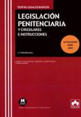 legislacion penitenciaria y circulares e instrucciones 2024