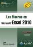 las macros en microsoft excel 2010 versiones 2003 a 2010