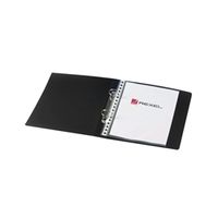 rexel budget 2 ring binder 25mm polypropylene a5 black 10 pack