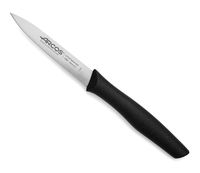 cuchillo mondador acero inoxidable 100 mm mango polipropileno negro