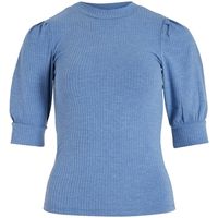 vila blusa noos top felia 24 - federal blue para mujer