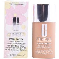 clinique base de maquillaje even better fluid foundation wn46-golden neutral para mujer