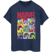 marvel camiseta manga larga bi34940 para mujer