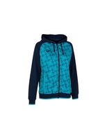 chaqueta joma supernova iii con capucha mujernina marino turques